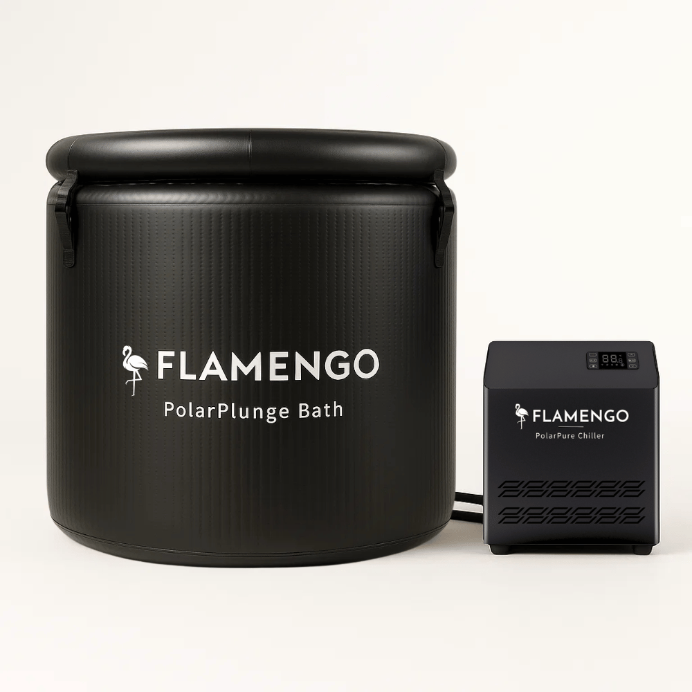 Baignoire de glace avec refroidissement pour la récupération et la focalisation mentale - Flamengo® PolarPlunn Bath