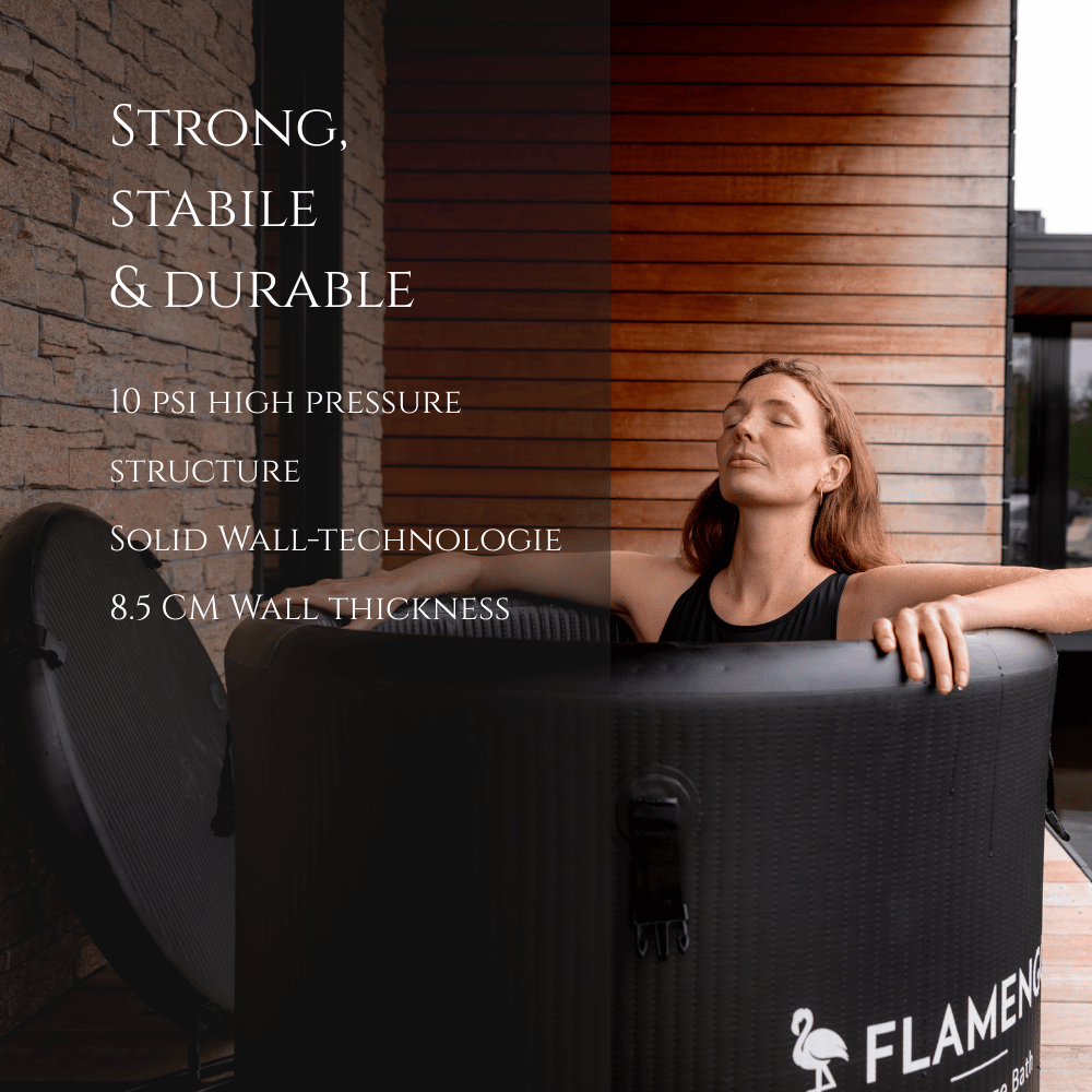 Baignoire de glace avec refroidissement pour la récupération et la focalisation mentale - Flamengo® PolarPlunn Bath
