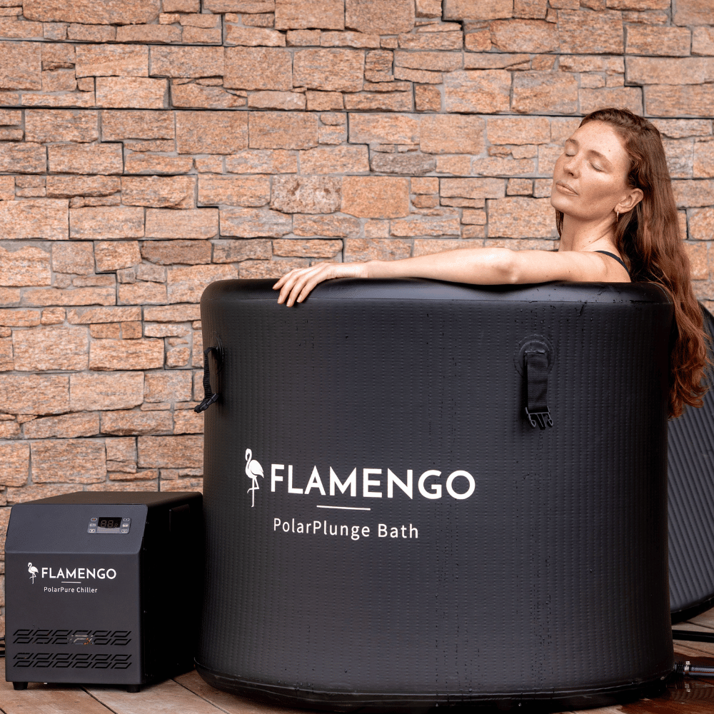 Baignoire de glace avec refroidissement pour la récupération et la focalisation mentale - Flamengo® PolarPlunn Bath