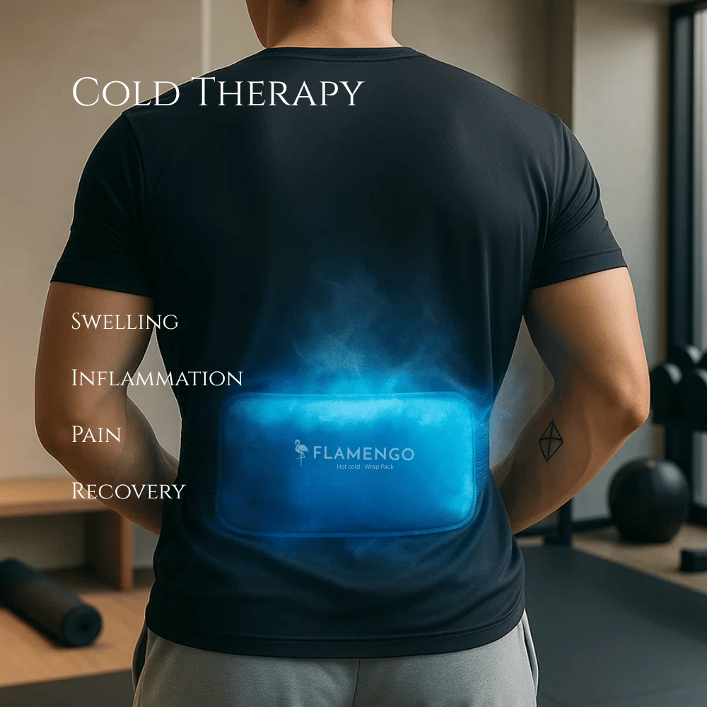 Warm/koud pack voor blessures en pijnverlichting - Flamengo® Hot Cold - Wrap Pack