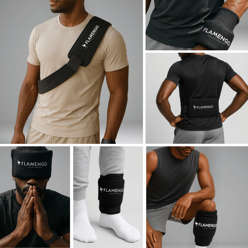 Warm/koud pack voor blessures en pijnverlichting - Flamengo® Hot Cold - Wrap Pack